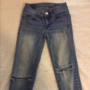 00 american eagle super stretch jeans
